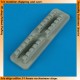 1/72 Focke-Wulf Ta 154 Exhaust for Hasegawa kit