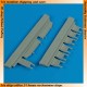1/72 Fw Ta 154A-1/R1 Undercarriage Covers for Hasegawa kit
