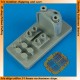 1/72 Mil Mi-2 Hoplite set (Air Intake, Exhaust, F.O.D.) for HobbyBoss kits 