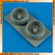 1/72 Fairchild A-10A Thunderbolt II Correct Fan Blades for HobbyBoss kits 