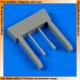 1/72 Sukhoi Su-7BMK/Su-7U Gun Barrels for Modelsvit kits 