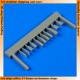 1/72 Sukhoi Su-7BMK/Su-7U Air Scoops for Modelsvit kits 