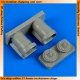 1/72 McDonnell Douglas F/A-18A/C Hornet Air Intakes for Hasegawa kits 