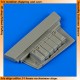 1/72 McDonnell Douglas F-15C Eagle Electronic Boxes for Hasegawa kit