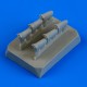 1/72 Boulton-Paul Defiant Mk.I Exhaust - Fishtail for Airfix kit (Resin)