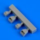 1/72 Dornier Do 17Z Air Intakes for Airfix kit (Resin)