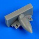1/72 Mitsubishi A6M Zero Type 21/32 Exhaust for Tamiya kit