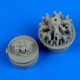 1/72 Grumman F4F-4 Wildcat Engine for Airfix kit
