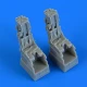 1/72 Grumman F-14D Tomcat Ejection Seats with Safety Belts for Fujimi kit