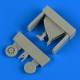 1/72 A-1H Skyraider Tail Wheel for Hasegawa kits