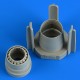 1/72 Mikoyan-Gurevich MiG-21MF Fighter Bomber Correct Exhaust Nozzle for Eduard kits