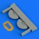 1/72 Mirage F.1 Fod Covers for Special Hobby kits