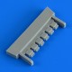 1/72 Messerschmitt BF 109G-6 Shell Case for Tamiya kits