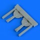 1/72 Messerschmitt Bf 109G-6 Undercarriage Covers for Tamiya kits