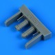1/72 Bf 109F/G Tropical Filter (early) for Academy/Italeri/FineMolds kits