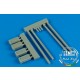 1/32 US Navy Polyurethane Wheel Chock NWC-4/5 - Early Type