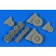 1/48 Grumman F-14A Tomcat Weighted Wheels Set for Tamiya kit