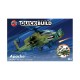 Quickbuild Boeing Apache Plastic Brick Construction Toy (Rotorspan: 189mm)