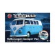 Non-Scale Quickbuild VW Camper Van (Blue) Plastic Brick Construction Toy