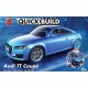 Non-Scale Quickbuild Audi TT Coupe (Blue) Plastic Brick Construction Toy