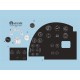 1/24 DH Mosquito FB Mk.IV Instrument Panel Decals