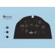 1/24 North American P51D Mustang Instrument Panel Decals for Airfix kits