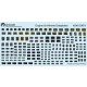 Decals for 1/48 Allied & German Metallic Placards