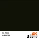 Acrylic Paint (3rd Generation) - Black (Intense Colours, 17ml)