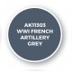 Acrylic Paint (3rd Generation) for AFV - WWI French Artillery Grey (17ml)