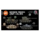Acrylic Paint (3rd Generation) Set for AFV - Modern French AFV 3G (6x 17ml)