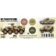Acrylic Paint (3rd Generation) Set for AFV - Bundeswehr Desert Colours 3G (3x 17ml)