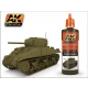 Acrylic/Waterborne Polymer Primer - Olive Drab (60ml)