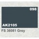 Acrylic Paint - Grey FS 36081 (17ml)