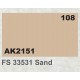 Acrylic Paint - FS 33531 Sand (17ml)