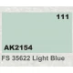 Acrylic Paint - FS 35622 Light Blue (17ml)