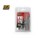Acrylic Paint Set - WWI German Uniforms Colours (3 x 17ml)