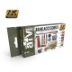 Acrylic Paint Set for Tank Accessories (6 x 17ml)