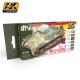 Acrylic Paint Set - 1936-1939 Spanish Civil War Colours (6 x 17ml)