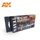 Royal Navy Camouflages #1 - Naval Series Set (17ml x 6)
