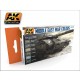 Middle East War (IDF & Lebanon) Acrylic Paint set Vol.1 (17ml x 6)