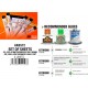 Styrene Sheet 0.25mm thickness x 245 x 195mm (3pcs)