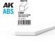 ABS Strips 0.50 x 3.00 x 350mm (10pcs)