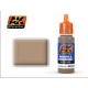 Acrylic Paint - RAL8031 F9 German Sand Brown for German Desert Vehicles (17ml)