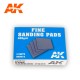 Fine Sanding Pads #400 Grit (4pcs)