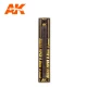 Brass Pipes (diameter: 0.2mm, length: 20cm, 2pcs)