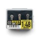 Rivet Marking Set #2 for Scales 1/48 to 1/35 (3 Sizes: 0.5, 0.55, 0.6 mm)