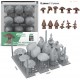 Wargames Basing Bit - Plants #Gigant Musrooms (12pcs)