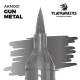 Acrylic Paint Marker for Tabletop Gamers - Gun Metal #PLAY MARKERS