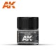 Real Colours Series Acrylic Lacquer Paint - Schwarzgrau Black Grey RAL 7021 (10ml)