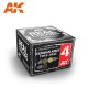 Acrylic Lacquer Paints Set - German Army 1943-1945 (3 x 10ml)